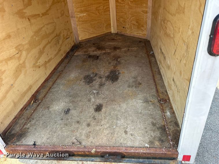 image for item DS8909 2021 Interstate SFC58SAFS  enclosed cargo trailer