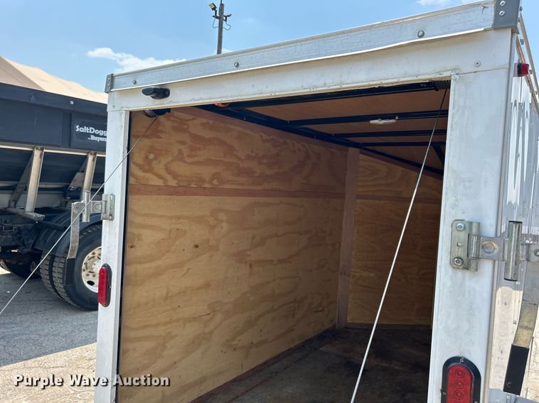 image for item DS8909 2021 Interstate SFC58SAFS  enclosed cargo trailer