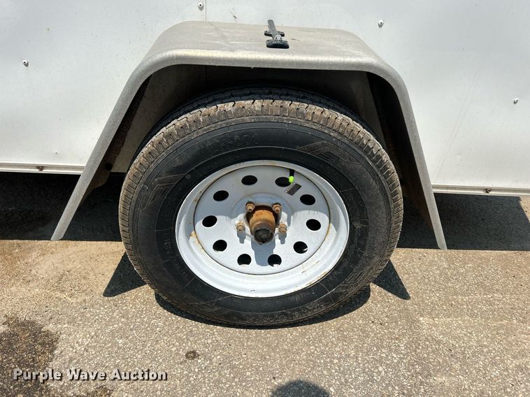 image for item DS8909 2021 Interstate SFC58SAFS  enclosed cargo trailer