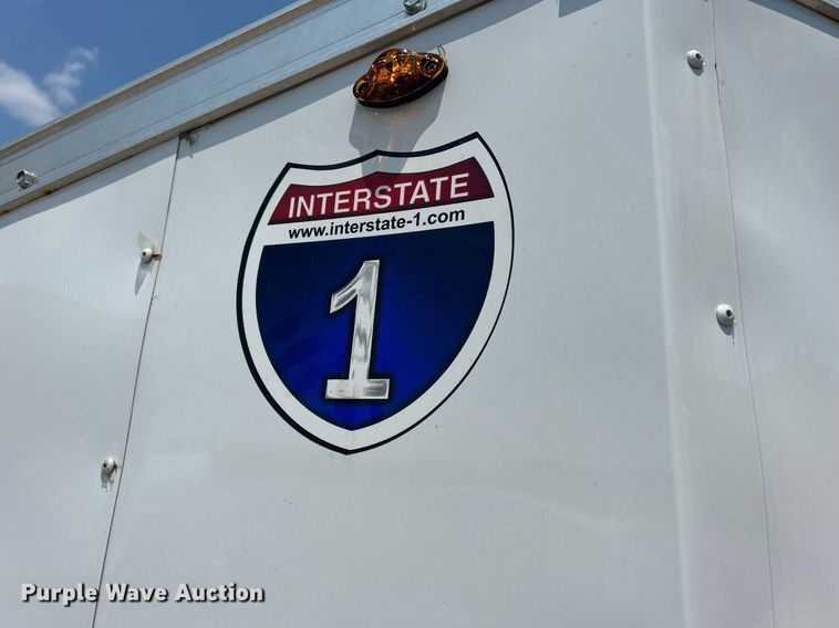 image for item DS8909 2021 Interstate SFC58SAFS  enclosed cargo trailer