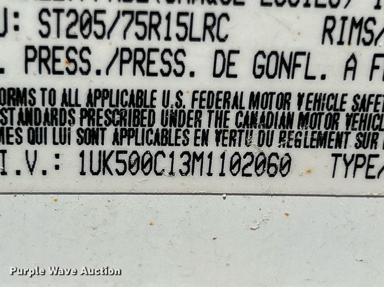 image for item DS8909 2021 Interstate SFC58SAFS  enclosed cargo trailer