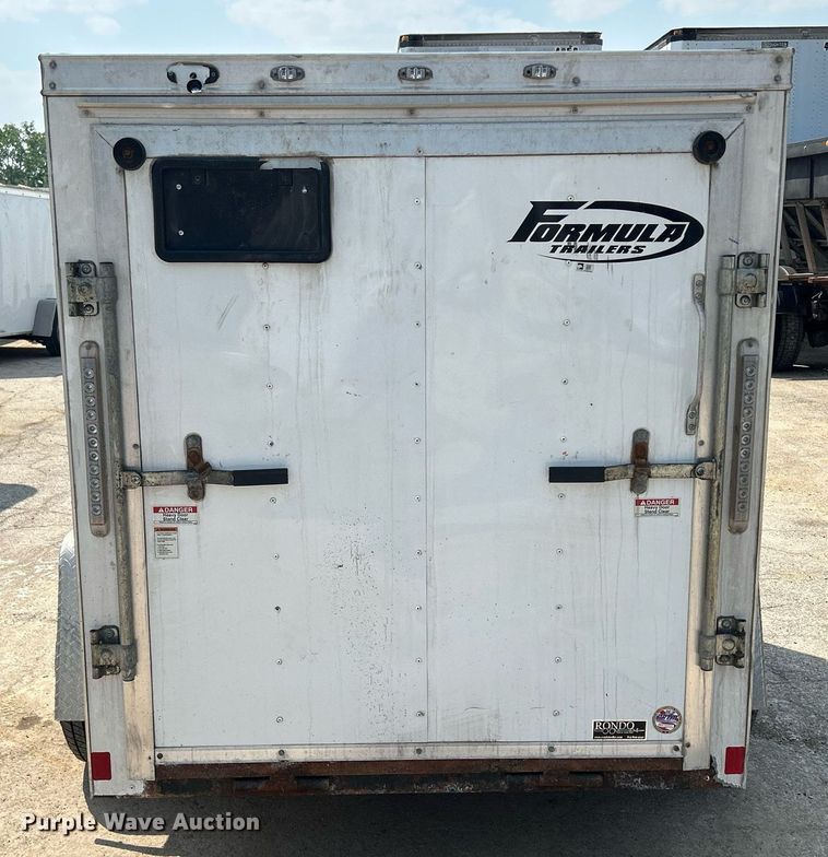 image for item DS8910 2019 Formula Trailers  enclosed cargo trailer