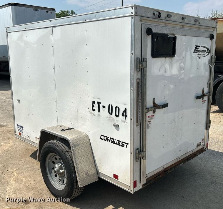 image for item DS8910 2019 Formula Trailers  enclosed cargo trailer