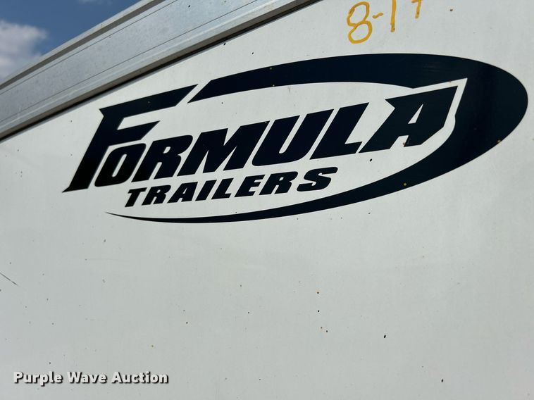 image for item DS8910 2019 Formula Trailers  enclosed cargo trailer