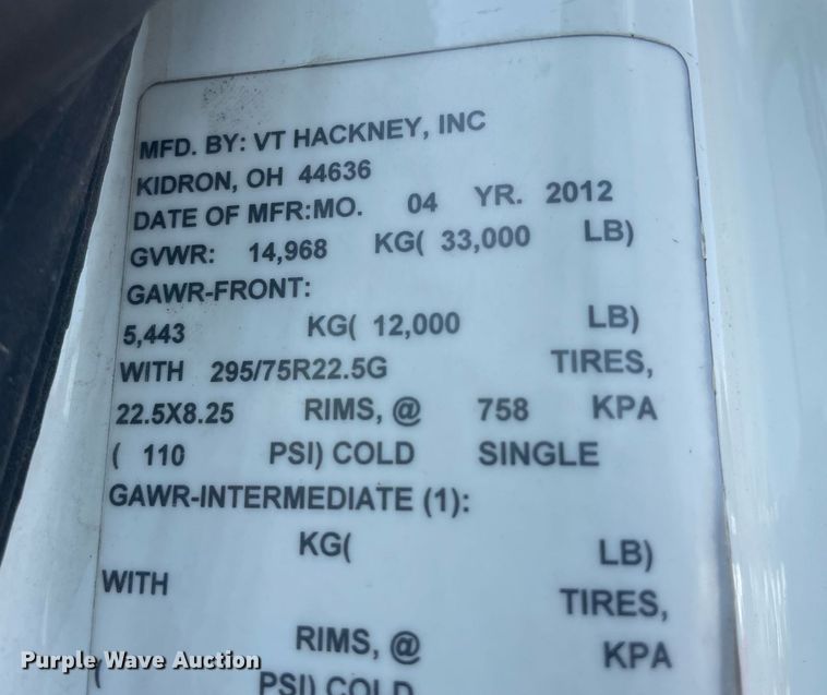 image for item DS8911 2013 International DuraStar 4300  spreader truck