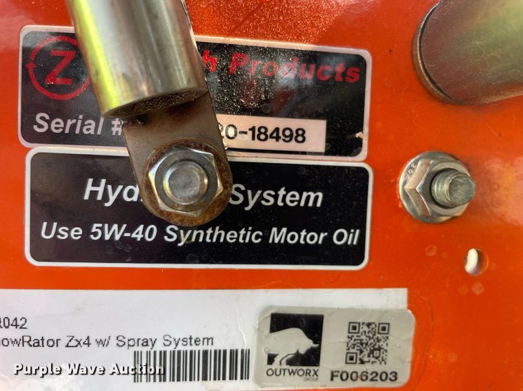 image for item DS8917 2021 Snowrator ZX4