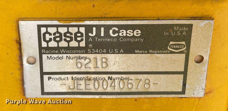 image for item DS8918 1994 Case 621B  wheel loader