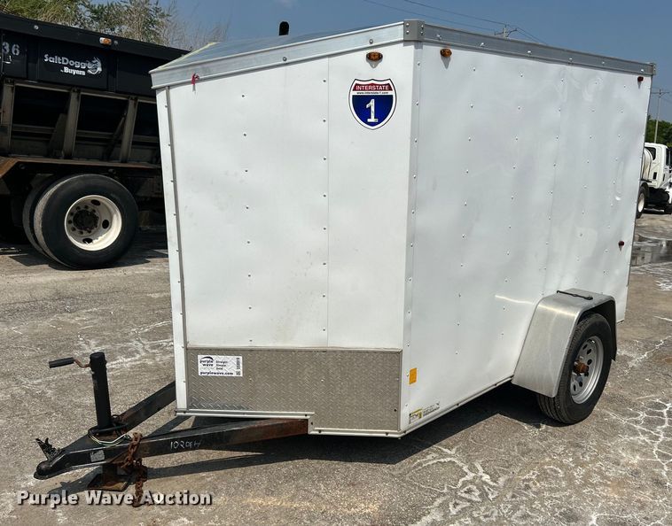 image for item DS8919 2021 Interstate SFC58SAFS  enclosed cargo trailer