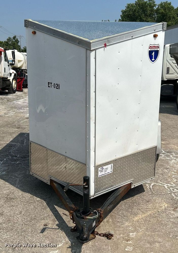 image for item DS8919 2021 Interstate SFC58SAFS  enclosed cargo trailer