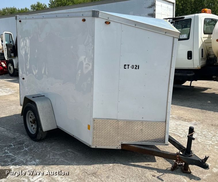 image for item DS8919 2021 Interstate SFC58SAFS  enclosed cargo trailer