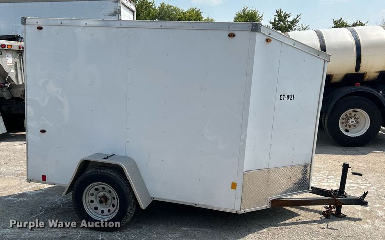 image for item DS8919 2021 Interstate SFC58SAFS  enclosed cargo trailer