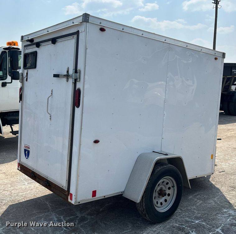 image for item DS8919 2021 Interstate SFC58SAFS  enclosed cargo trailer