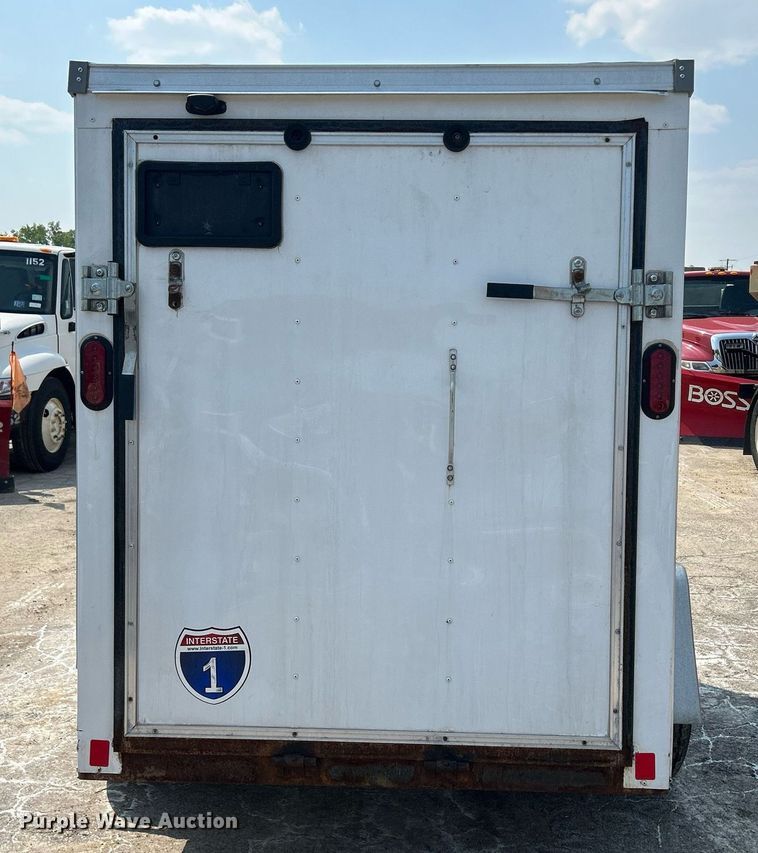 image for item DS8919 2021 Interstate SFC58SAFS  enclosed cargo trailer