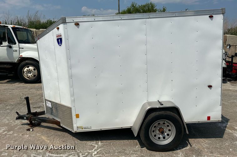 image for item DS8919 2021 Interstate SFC58SAFS  enclosed cargo trailer