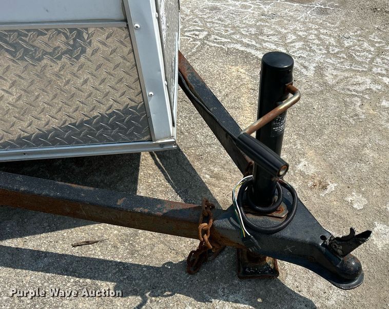 image for item DS8919 2021 Interstate SFC58SAFS  enclosed cargo trailer