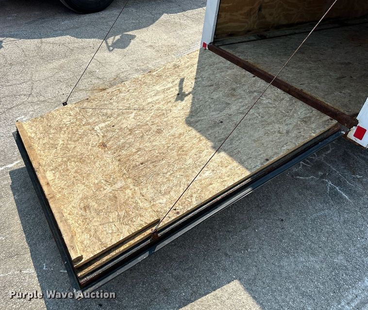 image for item DS8919 2021 Interstate SFC58SAFS  enclosed cargo trailer