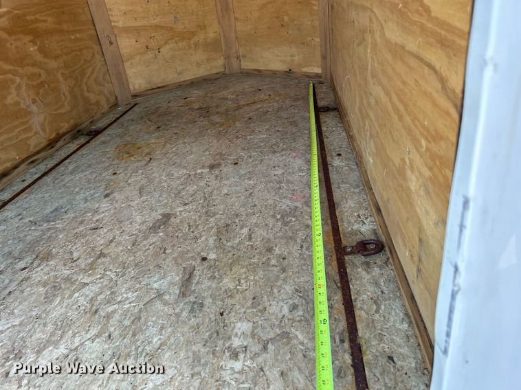 image for item DS8919 2021 Interstate SFC58SAFS  enclosed cargo trailer