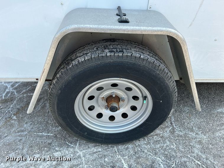 image for item DS8919 2021 Interstate SFC58SAFS  enclosed cargo trailer