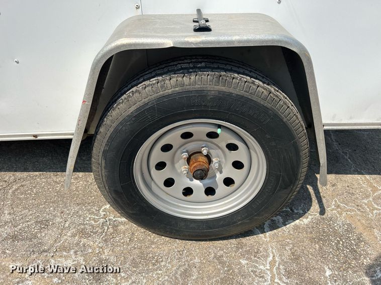 image for item DS8919 2021 Interstate SFC58SAFS  enclosed cargo trailer