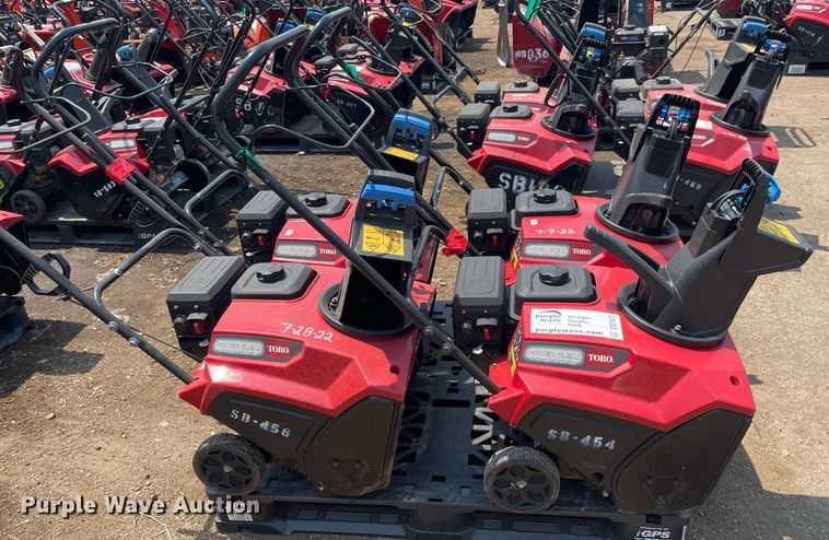 image for item DS8920 (4) Toro Power Clear snow blowers