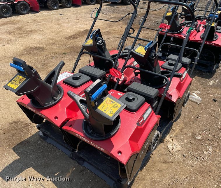 image for item DS8920 (4) Toro Power Clear snow blowers