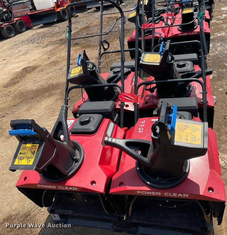 image for item DS8920 (4) Toro Power Clear snow blowers