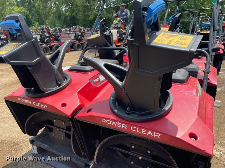 image for item DS8920 (4) Toro Power Clear snow blowers