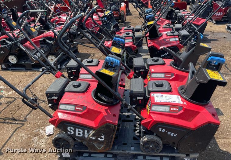 image for item DS8921 (4) Toro Power Clear snow blowers