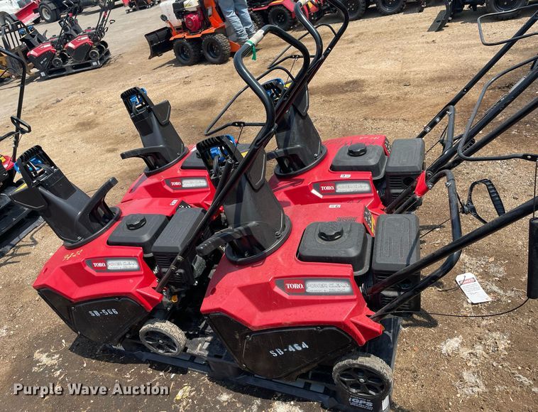 image for item DS8921 (4) Toro Power Clear snow blowers