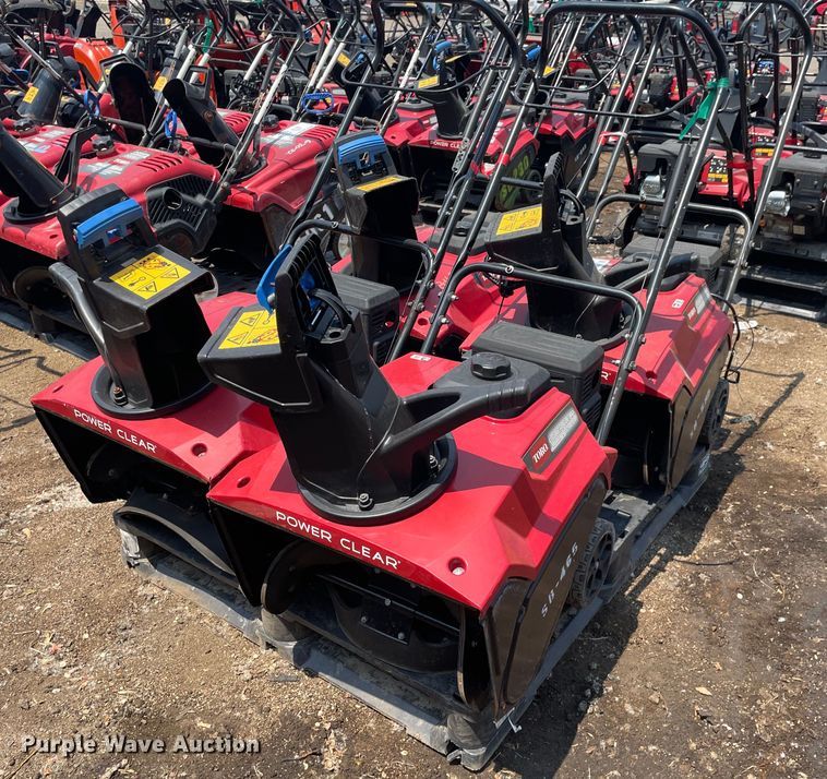 image for item DS8922 (4) Toro Power Clear snow blowers