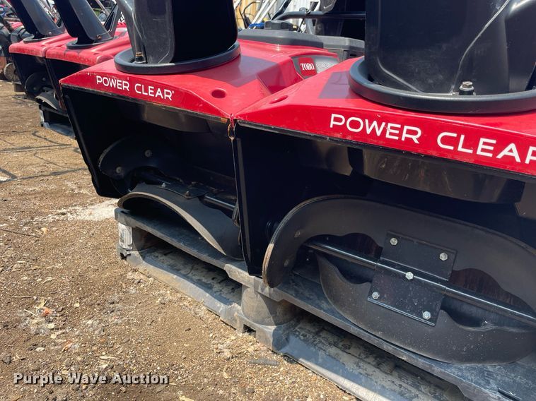 image for item DS8922 (4) Toro Power Clear snow blowers