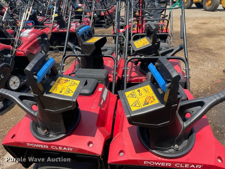 image for item DS8922 (4) Toro Power Clear snow blowers