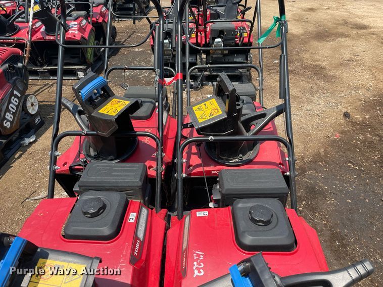 image for item DS8922 (4) Toro Power Clear snow blowers