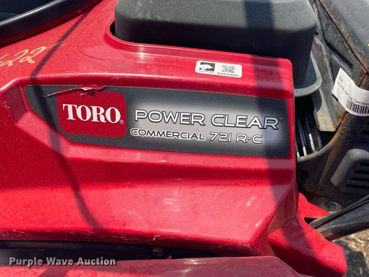 image for item DS8922 (4) Toro Power Clear snow blowers