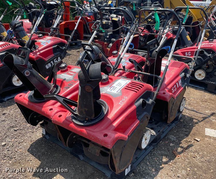 image for item DS8923 (4) Toro Power Clear snow blowers