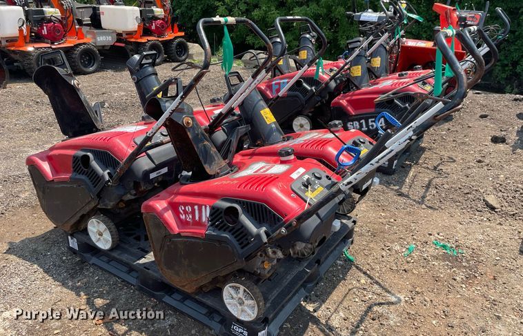 image for item DS8923 (4) Toro Power Clear snow blowers