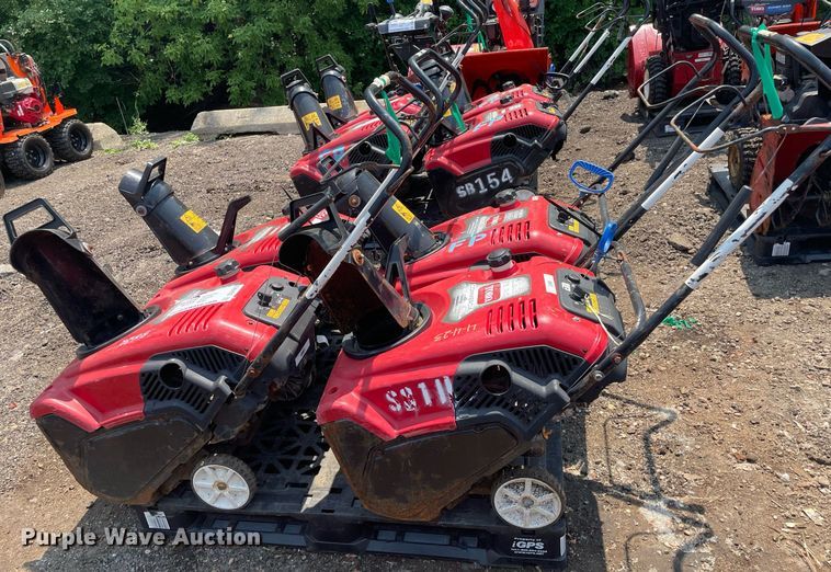 image for item DS8923 (4) Toro Power Clear snow blowers