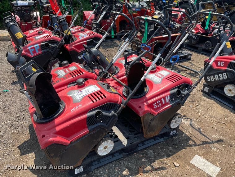 image for item DS8923 (4) Toro Power Clear snow blowers