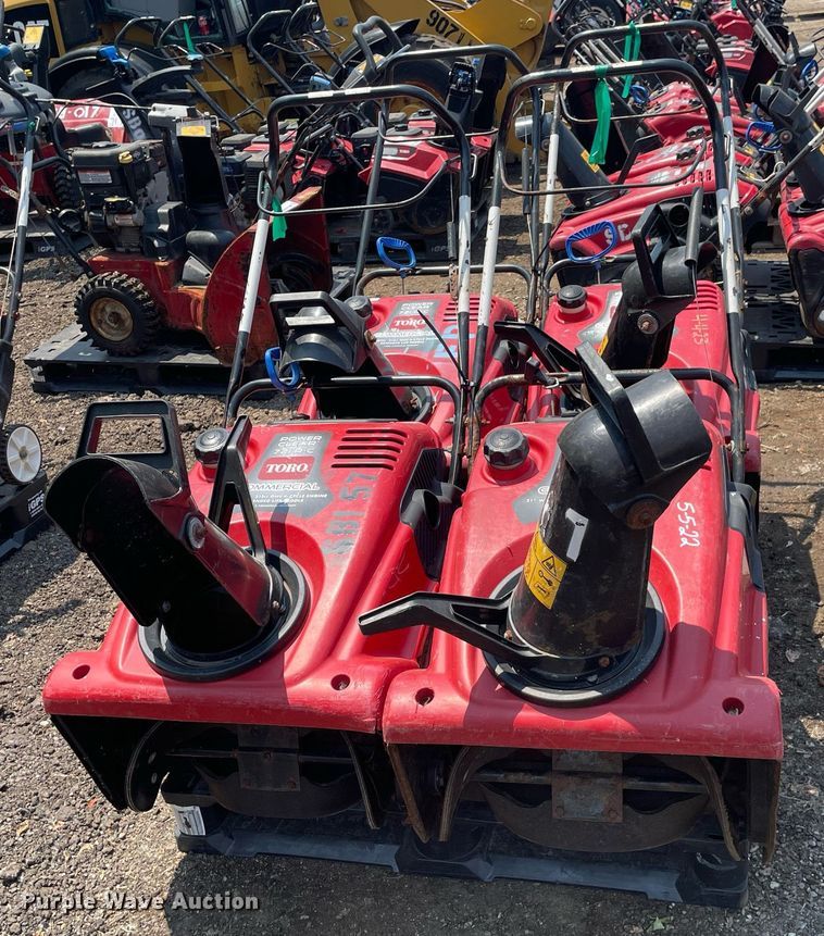 image for item DS8923 (4) Toro Power Clear snow blowers