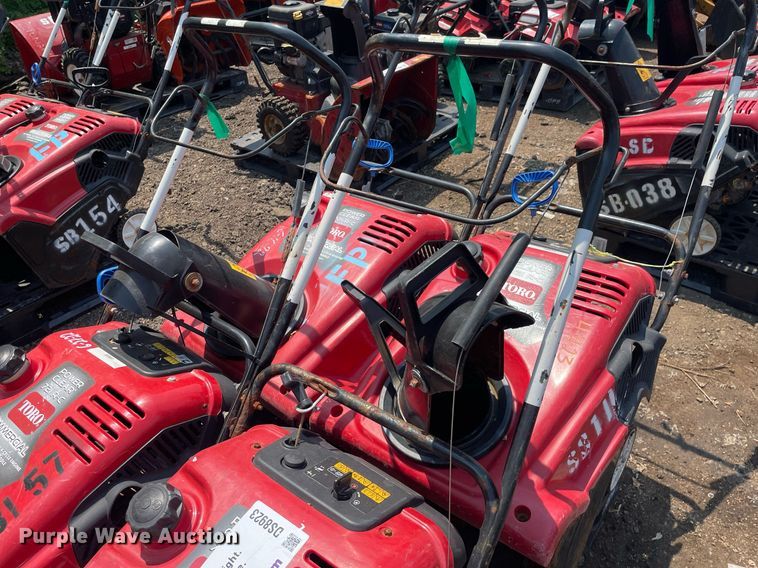 image for item DS8923 (4) Toro Power Clear snow blowers