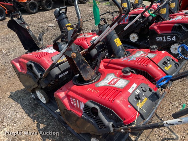 image for item DS8923 (4) Toro Power Clear snow blowers