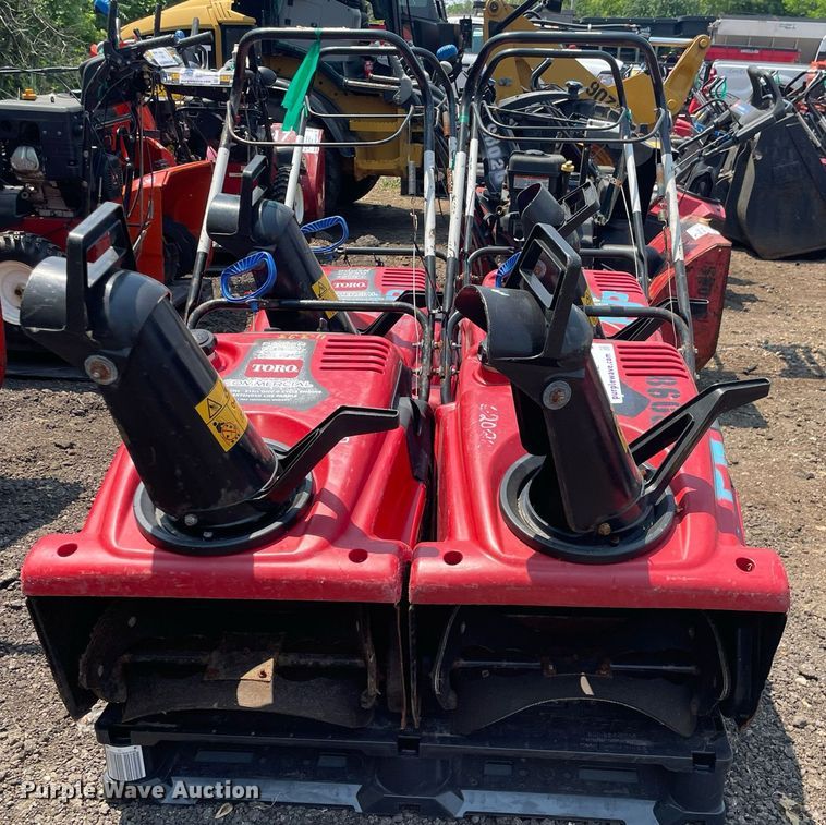 image for item DS8924 (4) Toro Power Clear snow blowers