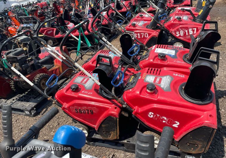 image for item DS8924 (4) Toro Power Clear snow blowers