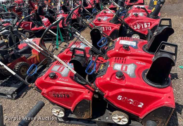 image for item DS8924 (4) Toro Power Clear snow blowers