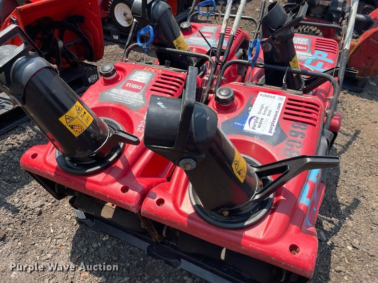 image for item DS8924 (4) Toro Power Clear snow blowers