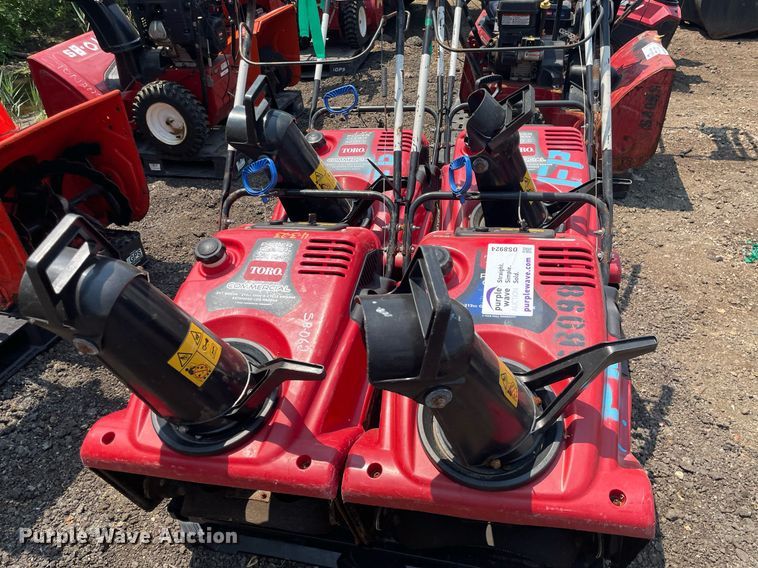 image for item DS8924 (4) Toro Power Clear snow blowers