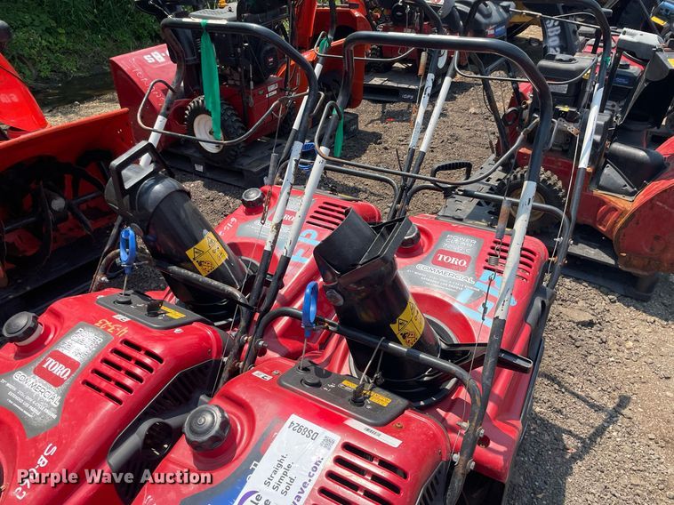 image for item DS8924 (4) Toro Power Clear snow blowers