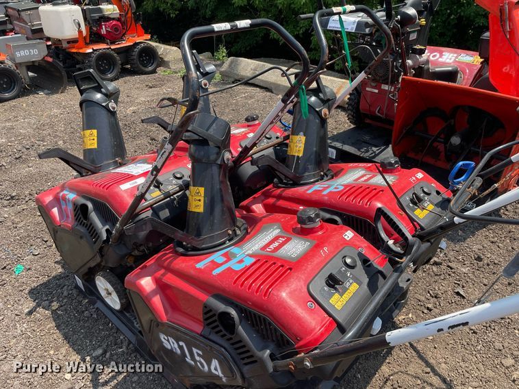 image for item DS8924 (4) Toro Power Clear snow blowers