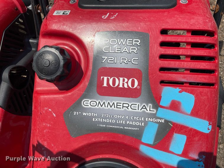 image for item DS8924 (4) Toro Power Clear snow blowers