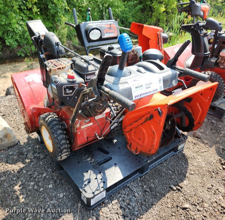 image for item DS8925 (2) two stage snow blowers